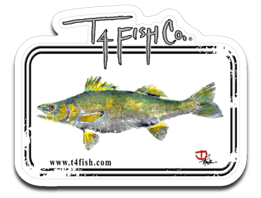 Walleye Sticker