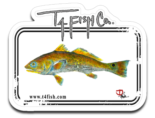 Redfish Sticker