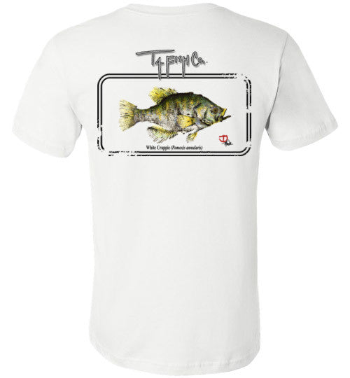 Men's Crappie Framed T-Shirt