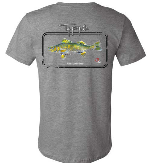 Men's Walleye Framed T-Shirt