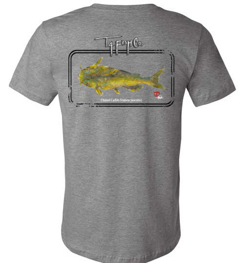 Men's Catfish Framed T-Shirt