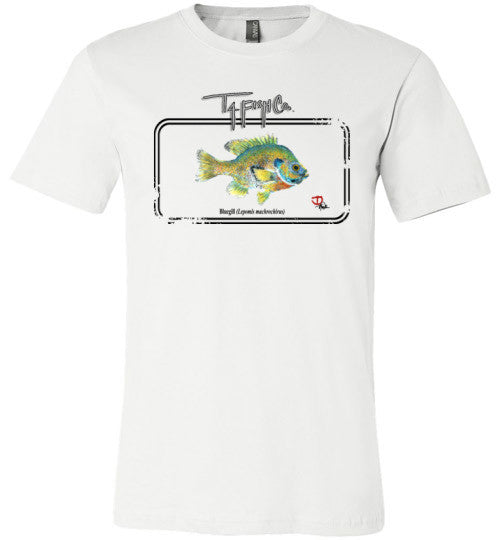 Men's Bluegill Framed T-Shirt Front Print