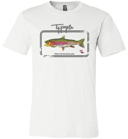 Men's Trout Framed T-Shirt Front Print