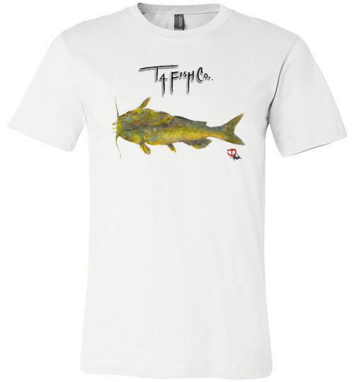 Men's Catfish T-Shirt Front Print